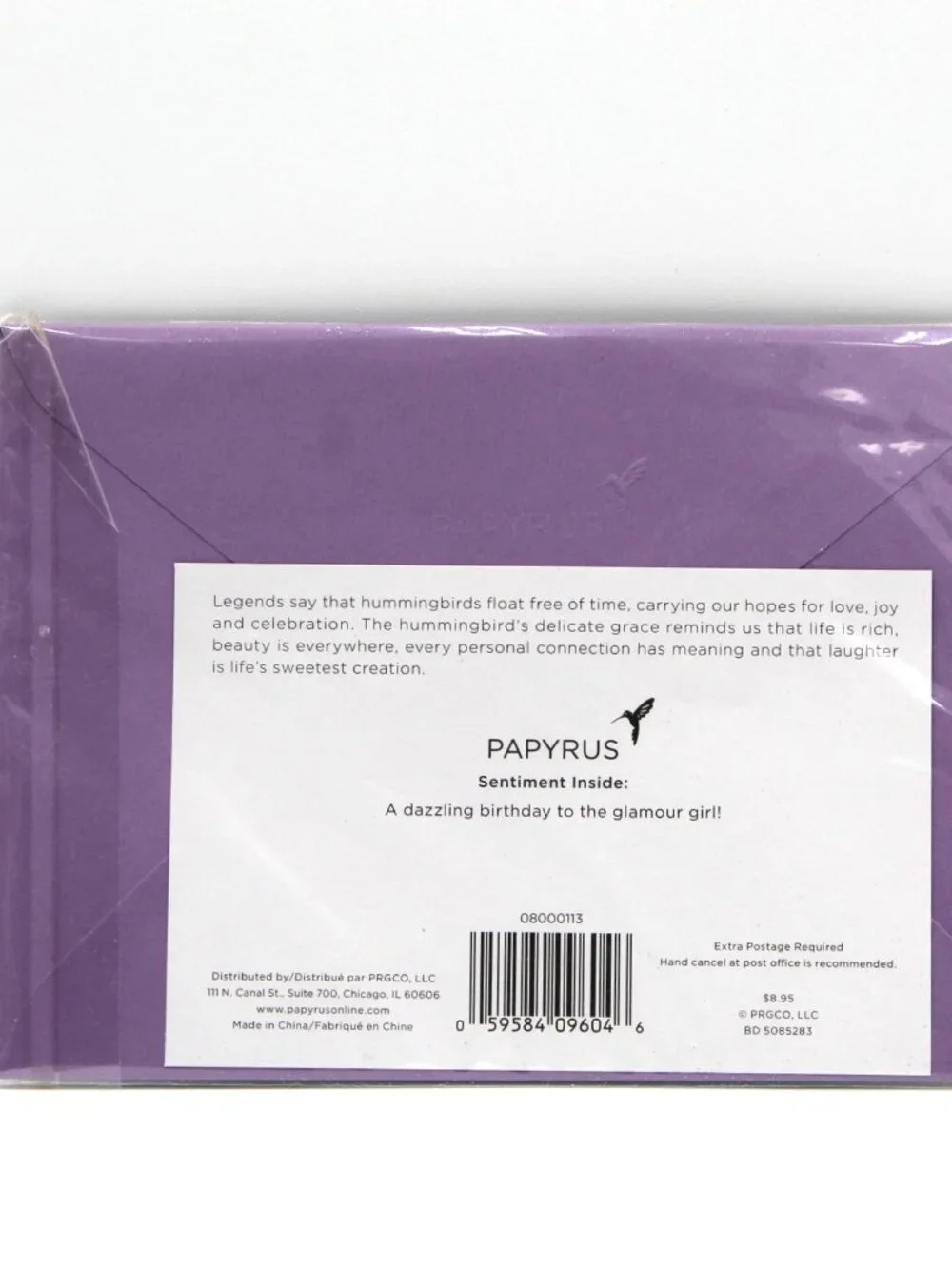 Beautiful Unique Fancytastic Jewels Birthday Greeting Card & Envelope Papyrus